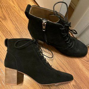 Madewell Emilia Lace Up Bootie size 6